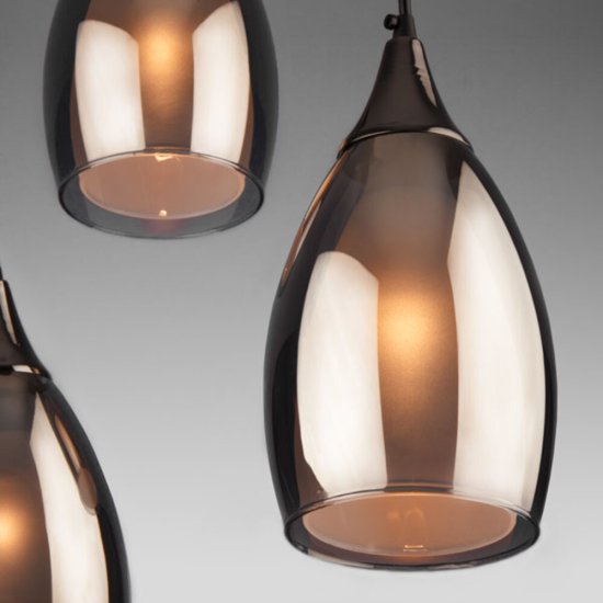 Светильник подвесной Eurosvet Cosmic Е14 45 Вт 8 кв.м белый IP20 (00000086204)