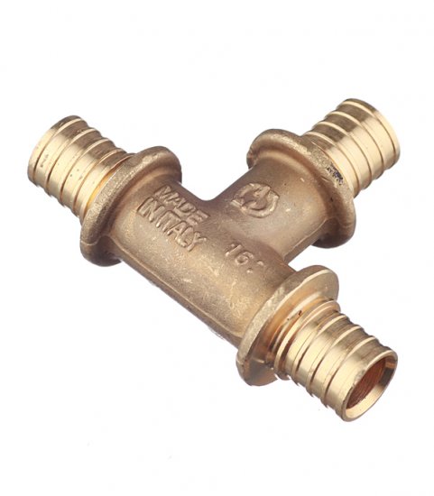 Тройник Stout 16 х 16 х 16 мм латунный (SFA-0013-000016)