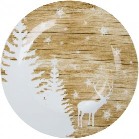 Набор тарелок Nouvelle winter forest, 27 см