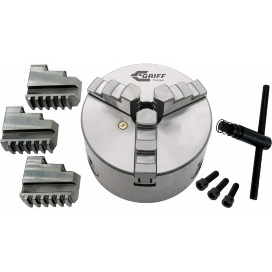Трехкулачковый патрон токарный GRIFF 7100-0005П