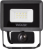 Прожектор светодиодный уличный Wolta WFL-10W/08S 10 Вт 5700 К IP65 нейтральный белый свет с датчиком движения
