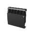 Радиатор секционный Royal Thermo Biliner 350/87 6 секций боковое подключение биметалл черный