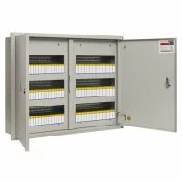Щит распределительный встраиваемый EKF PROxima ЩРВ-90 стальной IP31 120х720х520 мм 90 модулей с замком