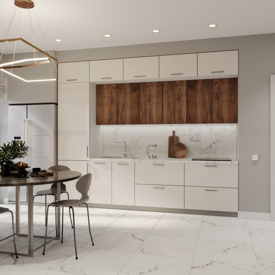 Керамогранит Lavelly Calacatta Palace белый матовый 600х600х8,2 мм (4 шт.=1,44 кв.м)