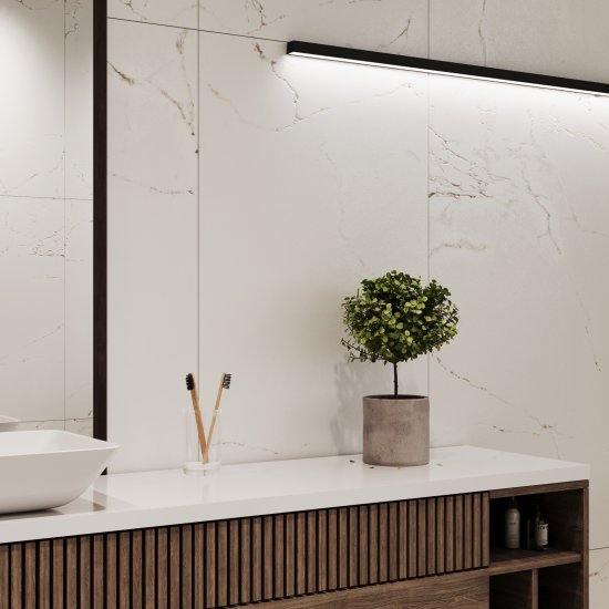 Керамогранит Lavelly Calacatta Palace белый карвинг 1200х600х8,5 мм (2 шт.=1,44 кв.м)