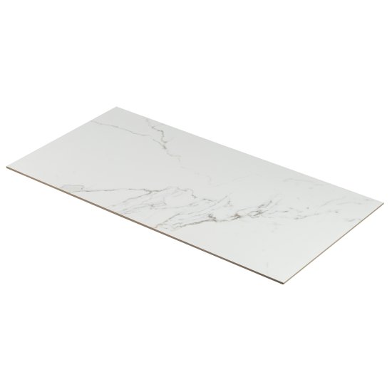 Керамогранит Lavelly Calacatta Palace белый полированный 1200х600х8,5 мм (2 шт.=1,44 кв.м)