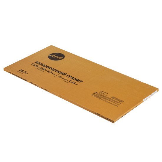 Керамогранит Lavelly Chevron Wood Mini рельеф бежевый матовый 1200х600х8,5 мм (2 шт.=1,44 кв.м)