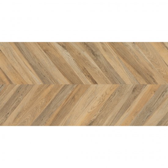 Керамогранит Lavelly Chevron Wood бежевый матовый 1200х600х8,5 мм (2 шт.=1,44 кв.м)