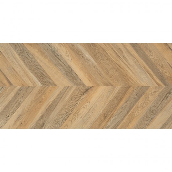Керамогранит Lavelly Chevron Wood бежевый матовый 1200х600х8,5 мм (2 шт.=1,44 кв.м)