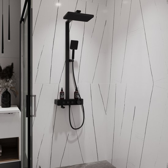 Керамогранит Lavelly Marble Accent белый полированный 1200х600х8,5 мм (2 шт.=1,44 кв.м)