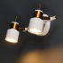 Спот поворотный Arte Lamp Almach 2 лампы GU10 6 м² цвет белый