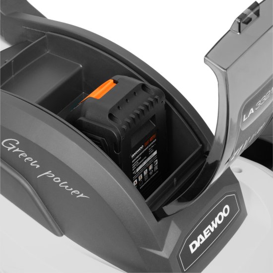 Газонокосилка аккумуляторная бесщеточная Daewoo LA 3321Li SET 20 В 33 см 1x4 Ач АКБ и ЗУ входит в комплект