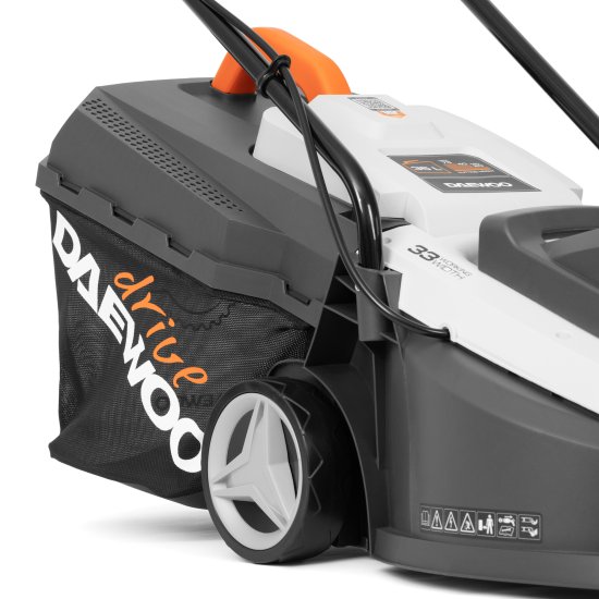 Газонокосилка аккумуляторная бесщеточная Daewoo LA 3321Li SET 20 В 33 см 1x4 Ач АКБ и ЗУ входит в комплект