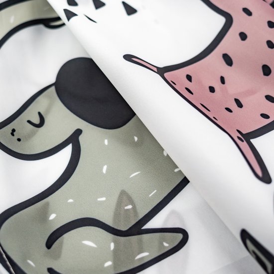 Штора для ванной Bath Plus Cute Puppy CH-21296 180x180 см цвет белый серый розовый