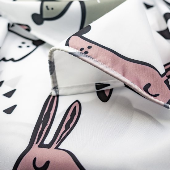 Штора для ванной Bath Plus Cute Puppy CH-21296 180x180 см цвет белый серый розовый