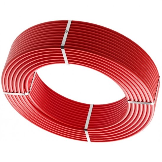 Труба для теплого пола PERT РВК 20х2 мм из термостойкого полиэтилена (100 м) красная (60003)