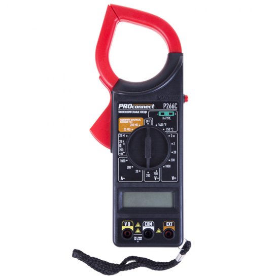 Клещи токовые Proconnect P266C (13-3052)