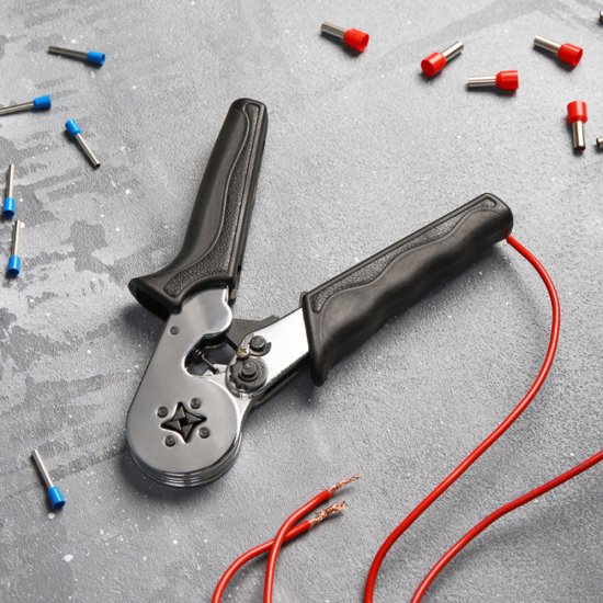 Пресс-клещи Proconnect HT-864 для обжима втулочных наконечников 0,25-6 кв.мм (12-3202-4)