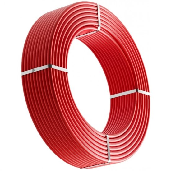 Труба для теплого пола PERT РВК 16х2 мм из термостойкого полиэтилена (100 м) красная (33782)