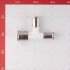 Тройник Henco (11PKW-262016) 26(пресс) х 20(пресс) х 16(пресс) PVDF белый