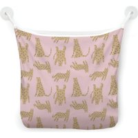 Настенная сетка-органайзер для ванной для игрушек JOYARTY Забавные леопарды