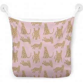 Настенная сетка-органайзер для ванной для игрушек JOYARTY Забавные леопарды