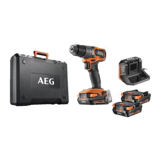 Ударная дрель-шуруповерт AEG BSB18SBL2-202C
