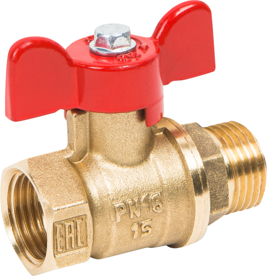 Кран шаровой прямой Valfex VF.218.LB1.012 DN15 PN24 1/2