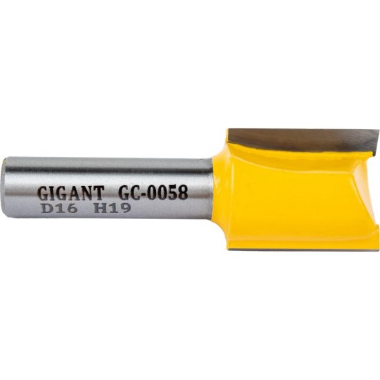 Пазовая прямая фреза Gigant GC-0058