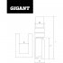Кромочная прямая фреза Gigant GC-0022