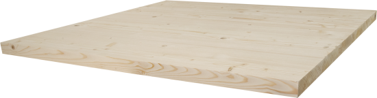 Площадка лестничная сращенная хвоя сорт Экстра 40x1000x1200 мм