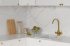 Столешница Молекуль 240x60x2 см искусственный камень цвет белый