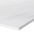 Столешница Неаполитано 120x80x2 см искусственный камень цвет белый