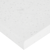 Столешница Арктик 240x60x2 см искусственный камень цвет белый