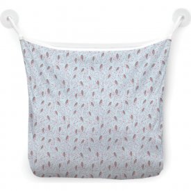 Настенная сетка-органайзер для ванной для игрушек JOYARTY Снегири пригрелись на ветке