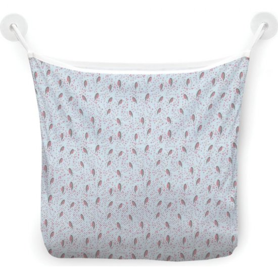 Настенная сетка-органайзер для ванной для игрушек JOYARTY Снегири пригрелись на ветке