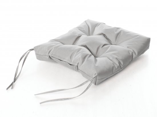 Подушка Туба-дуба Дачные посиделки 40x40 см цвет серый