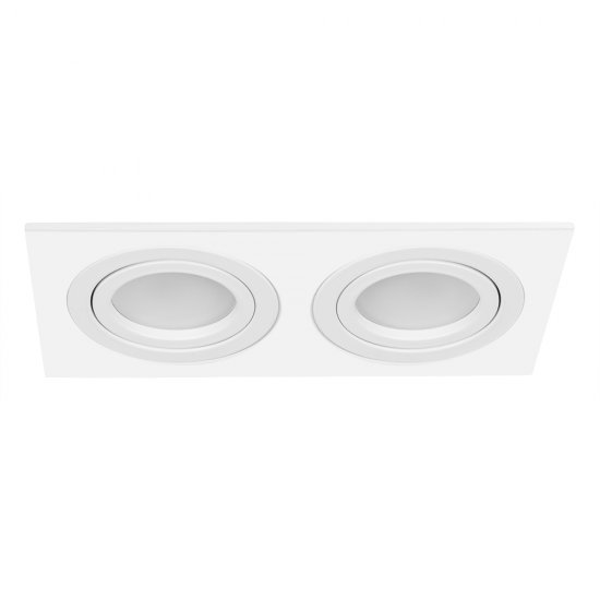 Светильник встраиваемый GU10 белый 100 Вт IP20 Arte Lamp Tarf (A2168PL-2WH)