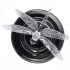 Светильник садовый плавающий Uniel Dragon Fly на солнечных батареях 10x10x6 см RGB свет цвет черный