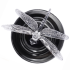 Светильник садовый плавающий Uniel Dragon Fly на солнечных батареях 10x10x6 см RGB свет цвет черный