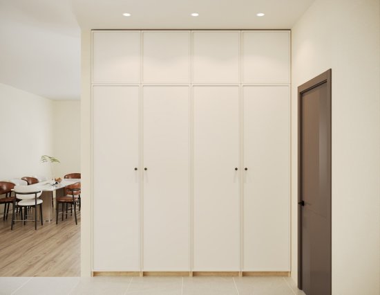 Фасад комода Лион Амьен 79.6x22x1.9 см МДФ цвет белый