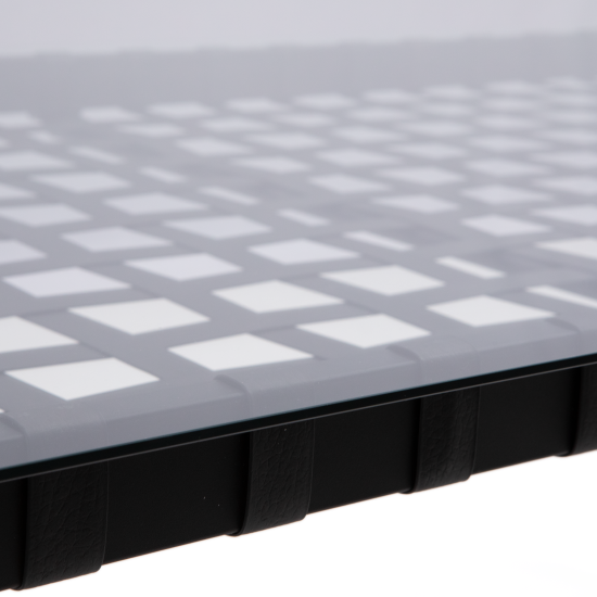 Стол садовый Naterial Victoria 180x100x74 см сталь/стекло цвет черный