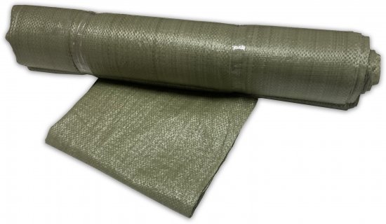 Мешки для строительного мусора 50 л 50x90 см полипропилен 85 мкм зеленый 50 шт.