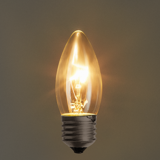 Лампа накаливания Navigator E27 230 В 60 Вт свеча 660 лм