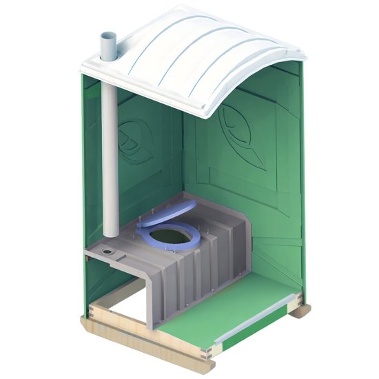 Кабина туалетная EcoLight Дачник