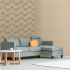 Обои флизелиновые Euro Decor Bengal коричневые 1.06 м ED7236-12