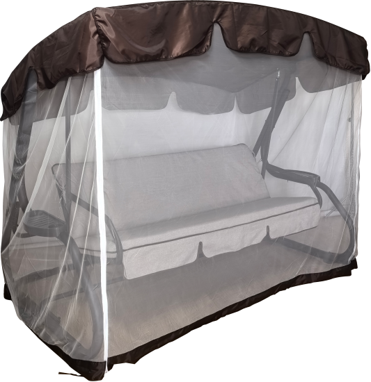 Качели садовые NATERIAL Aniva 3-х местные до 250 кг коричневый