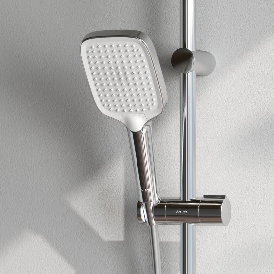 Душевая система AM.PM Flash F079SQ000 3 режима цвет хром