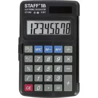 Карманный калькулятор Staff STF-899