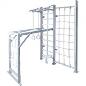 ДСК Perfetto sport Scala in legno con rete 2 grigio